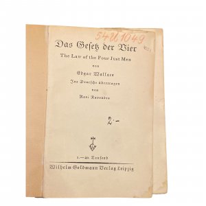 DAS GESETZ DER VIER