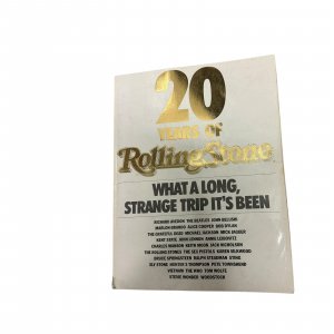 TWENTY YEARS OF THE ROLLING STONE. WHAT A LONG, STRANGE TRIP IT'S BEEN