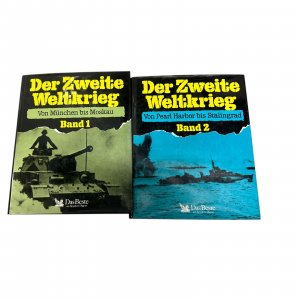 gebrauchtes Buch – Paul Brickhill – DER ZWEITE WELTKRIEG BAND 1 & 2