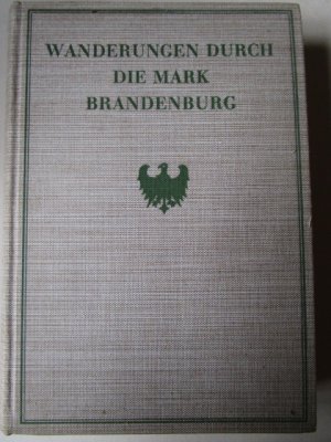 antiquarisches Buch – Literatur Klassiker - Fontane – Wanderungen durch die Mark Brandenburg