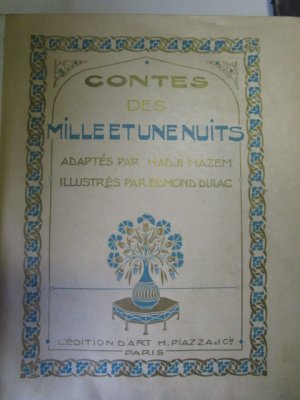 Contes des Milleet une Nuits