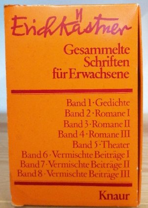 Gesammelte Schriften für Erwachsene. In 8 Bd.