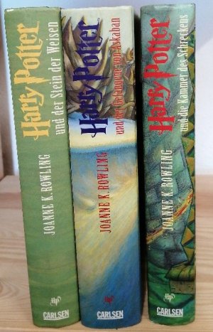 Harry Potter Band 1 - 3 (Harry Potter und der Stein der Weisen + Harry Potter und die Kammer des Schreckens + Harry Potter und der Gefangene von Askaban […]