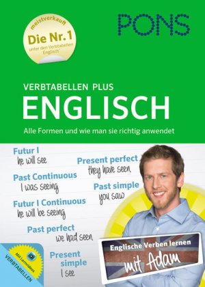 gebrauchtes Buch – PONS Verbtabellen Plus Englisch - Mit persönlichem Lehrer, Lernvideos und Online-Übungen: Verbtabellen mit Lernvideos und Online-Übungen