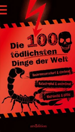 gebrauchtes Buch – Anna Claybourne – Die 100 tödlichsten Dinge der Welt