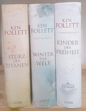 BasteiLübbe Jahrhundert-Trilogie im Taschenbuchformat: 1. Sturz der Titanen - 2. Winter der Welt 3. Kinder der Freiheit