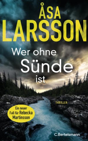 gebrauchtes Buch – Larsson, Åsa, Lotta Rüegger und Holger Wolandt – Wer ohne Sünde ist: Thriller. Der neue Thriller der Bestsellerautorin ? ausgezeichnet als bester schwedischer Krimi des Jahres