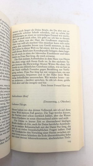 gebrauchtes Buch – Herbert Rosendorfer – Briefe in die chinesische Vergangenheit Roman