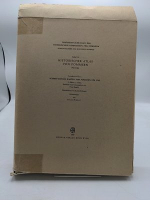 Sonderreihe: Schmettausche Karten von Pommern (um 1780). 33 Blätter 1 : 50 000 (komplett mit 23 S. Übersichtbroschur). (=Veröffentlichungen der Historischen […]