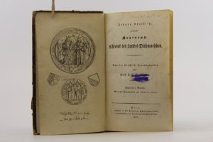 Johann Adolfi´s, genannt Neocorus, Chronik des Landes Dithmarschen. Zweiter Band mit einer Wappentafel und einem Faksimile Aus der Urschrift herausgegeben