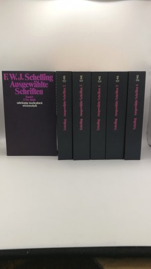 F. W. J. Schelling: Ausgewählte Schriften. 6 Bände (=vollst.)