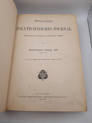 Dinglers Polytechnisches Journal. Einundachtzigster Jahrgang 1900. Band 315.