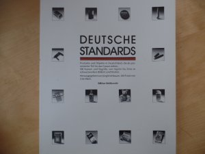 gebrauchtes Buch – Deutschland ; Markenartikel ; Verzeichnis, Wirtschaft - Krichbaum, Jörg und Günther Anschütz – Deutsche Standards. Vorw. von Detlev Rohwedder. Mit Texten von Günther Anschütz ... Fotos von Udo Klein u.a.