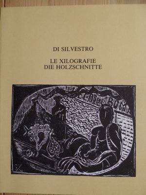 Di Silvestro. Le Xilografie. Die Holzschnitte. Catalogo di mostra, Biblioteca Comunale di Milano, 12 maggio - 10 giugno 1986 e Offenbach, 5 marzo - 2 aprile 1986. Presentazione di Sebastiano Addamo. Testi di Franco Sciardelli, Gesualdo Bufalino, Sigrid Russ, Konrad Helbig, Enzo Papa, Enzo Leopardi, Eduardo Rebulla, Sergio Troisi, Gaetano Tranchino, Aldo Gerbino, Giuseppe Quatriglio, Pino Di Silvestro. Numerose riproduzioni a colori e in nero delle opere di Pino Di Silvestro.