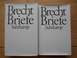 gebrauchtes Buch – Brecht, Bertolt / Briefe – Briefe [2 Bde.]. Hrsg. u. kommentiert von Günter Glaeser