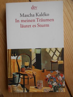 gebrauchtes Buch – Deutsche Literatur, Belletristik – In meinen Träumen läutet es Sturm : Gedichte u. Epigramme aus d. Nachlass. Hrsg. u. eingel. von Gisela Zoch-Westphal / dtv ; 1294