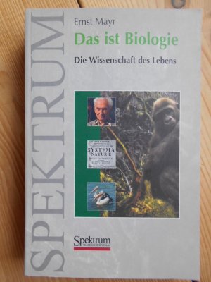 gebrauchtes Buch – Biologie; Leben, Philosophie - Mayr – Das ist Biologie : die Wissenschaft des Lebens. Aus dem Engl. übers. von Jorunn Wißmann