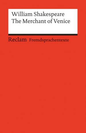 gebrauchtes Buch – William Shakespeare – The Merchant of Venice: (Fremdsprachentexte)