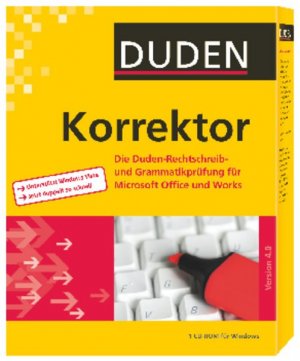 gebrauchtes Buch – Duden Korrektor 4.0