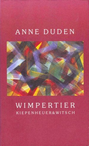 gebrauchtes Buch – Anne Duden – Wimpertier: Gedichte