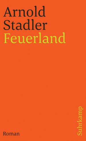 gebrauchtes Buch – Arnold Stadler – suhrkamp taschenbuch: Feuerland: Roman