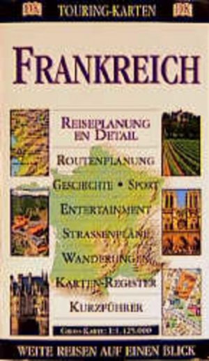 gebrauchtes Buch – DK Touring-Karten, Frankreich