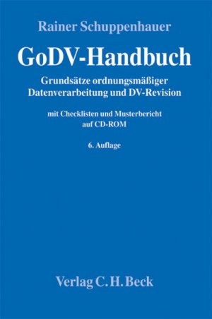 GoDV-Handbuch: Grundsätze ordnungsmäßiger Datenverarbeitung und DV-Revision