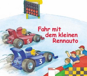 Fahr mit dem kleinen Rennauto