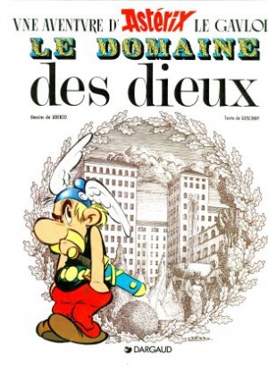 gebrauchtes Buch – Uderzo, Albert und René Goscinny – Asterix, französische Ausgabe, Bd.17 : Le domaine des Dieux; Die Trabantenstadt, französische Ausgabe (Une aventure d'Asterix)