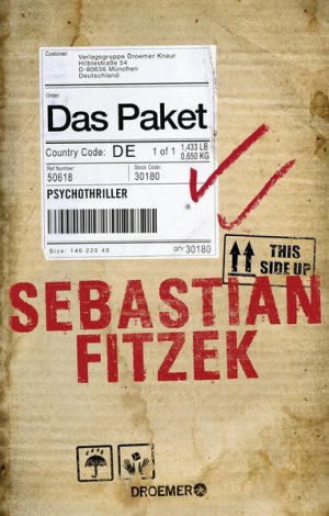 gebrauchtes Buch – Sebastian Fitzek – Das Paket: Psychothriller | SPIEGEL Bestseller Platz 1