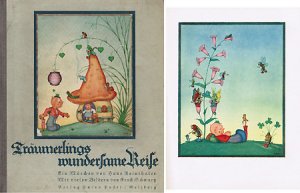 Träumerlings wundersame Reise. Ein Märchen (Mit 9 Farbtafeln und vielen schw/w Illustrationen von Ernst Schwarz)