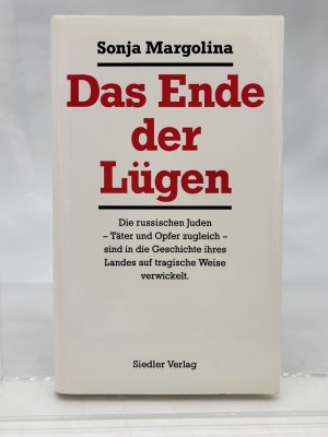 gebrauchtes Buch – Sonja Margolina – Das Ende der Lügen : Russland und die Juden im 20. Jahrhundert