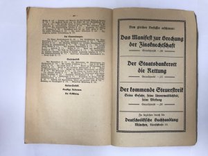 antiquarisches Buch – Nationalsozialismus ; Wirtschaftstheorie ; Nationalsozialismus ; Staatslehre ; Deutschland ; Geschichte 1933 - Feder, Gottfried – Der Deutsche Staat auf nationaler und sozialer Grundlage : Neue Wege in Staat, Finanz und Wirtschaft. Nationalsozialistische Bibliothek ; H. 35