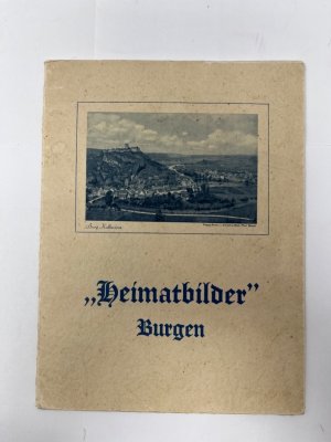 gebrauchtes Buch – Heimatbilder Burgen 6 Blatt