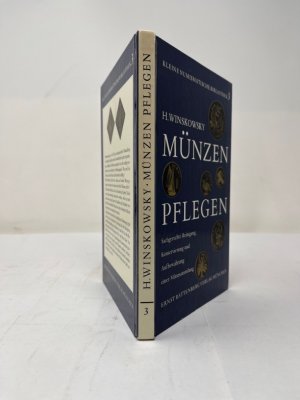 antiquarisches Buch – Münze, Geschichte und Historische Hilfswissenschaften - Winskowsky, Horst – Münzen pflegen sachgerechte Reinigung, Konservierung und Aufbewahrung.