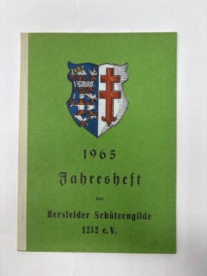 antiquarisches Buch – Jahresheft der Hersfelder Schützengilde 1252 e.V. 1965