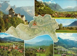 gebrauchtes Buch – 1059178 Fürstenturm Liechtenstein, Schloß Vaduz, Schaan, Triesen, Mauren