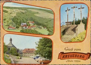 gebrauchtes Buch – 1059974 Gruß vom Kreuzberg, Rhön Mehrbildkarte