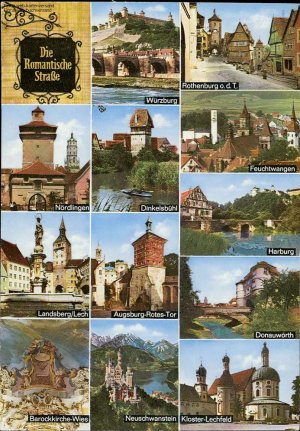 1063483 - Die Romantische Straße - Würzburg-Rothenburg o.d.T. Feutwangen-Neus...