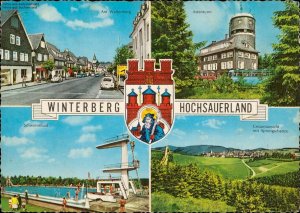 1071341  Winterberg, Hochsauerland, Schwimmbad, Am Waltenberg, Astenturm