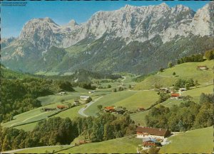 1071674 - Blick v. Soleileitungsweg auf Alpenstraße, Zipfhäusl, Ramsau-Schwar...