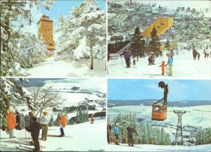 gebrauchtes Buch – 1077702  Oberwiesenthal (Kr. Annaberg) Wetterwarte - Blick nach Oberwiesentha...