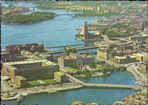 gebrauchtes Buch – 1084130 Stockholm,  Utsikt över Stockholm med Slottet och Stadtshuset