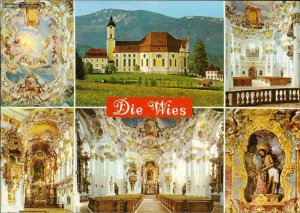 1084930 Die Wies , Wallfahrtskirche Wies /Oberbayern , Zum gegeißelten Heiland