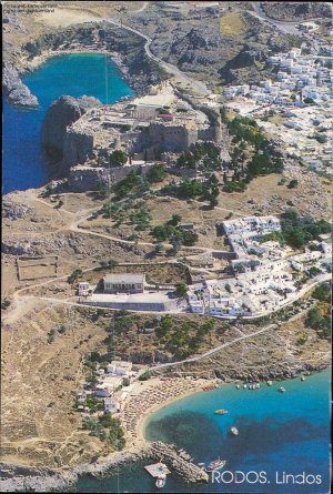 gebrauchtes Buch – 1093526 Griechenland - Rhodes - Lindos