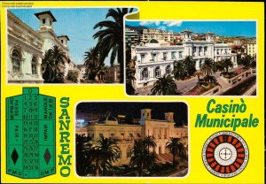 gebrauchtes Buch – Sanremo, Casino Municipale Mehrbildkarte