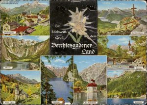 gebrauchtes Buch – Ein Edelweiß-Gruß aus dem Berchtesgadener Land, Obersee, Maria Gern