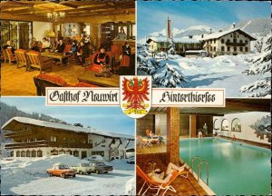 gebrauchtes Buch – Berghotel Thaler, Gasthof Neuwirt, Winter, Schnee, Hallenbad Mehrbildkarte