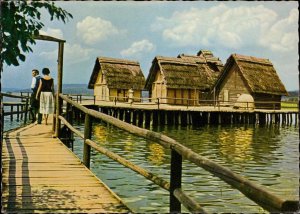 gebrauchtes Buch – Die Pfahlbauten von Unteruhldingen am Bodensee