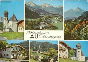 gebrauchtes Buch – Höhenluftkurort Au bei Berchtesgaden - Bergkirche Au mit Untersberg, Au mit W...